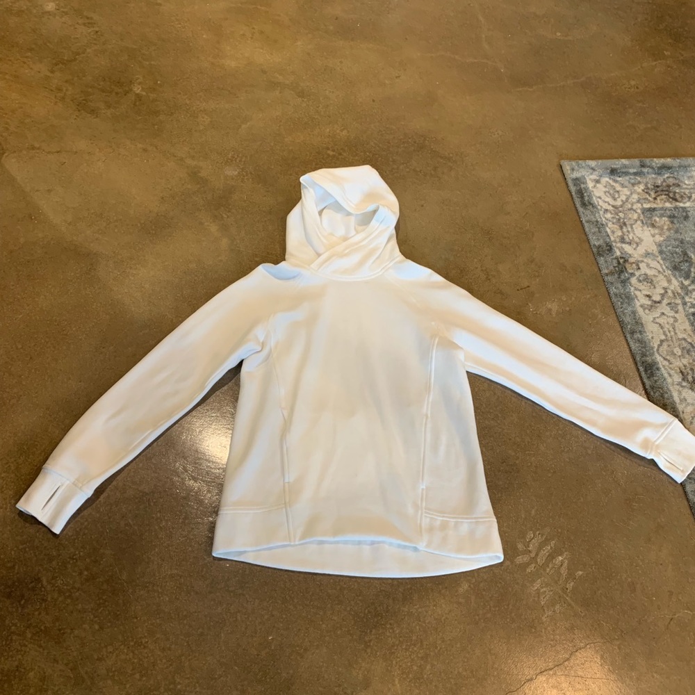 White Lululemon Pullover